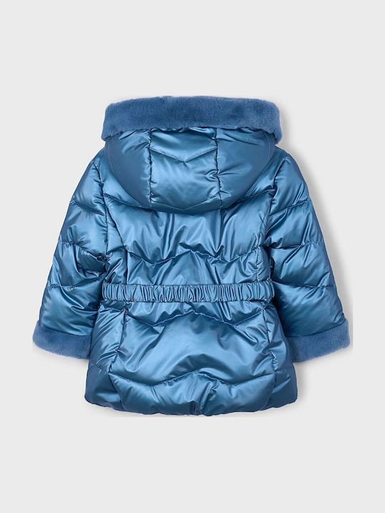Kids' Casual Jacket with Hood Dark Blue