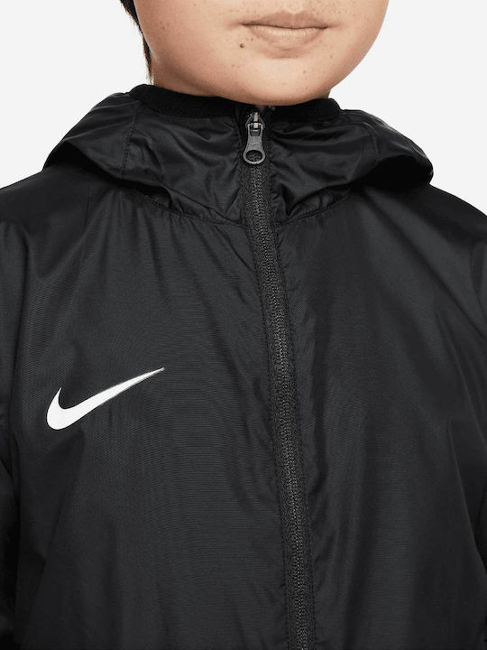 Kids' Sports Jacket Short with Hood Black