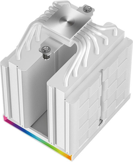 Deepcool AK620 Digital PRO CPU Kühlung Doppellüfter für Socket /A/M/4/A/M/5/1/2/0/0/1/1/5/x/1/7/0/0/ mit ARGB Beleuchtung Weiß