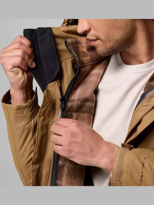 Bugaboo Iii Fleece 3 in 1 Winter Jacket Brown