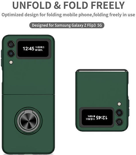 Back Cover Plastic Green (Galaxy Z Flip3)
