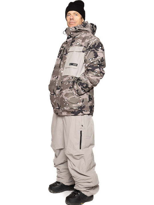 L1 I-007649-362 Ανδρικό Μπουφάν για Σκι & Snowboard Πολύχρωμο
