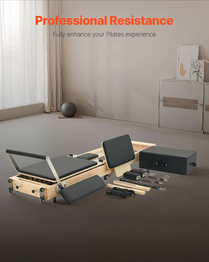 Vevor Foldable Pilates Reformer Pilates-Bett