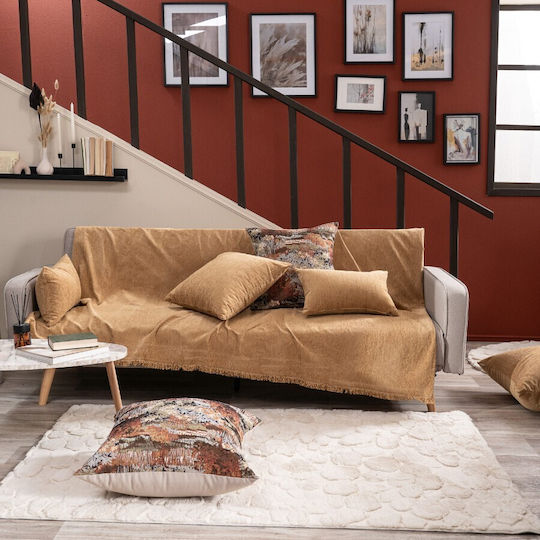 Teoran Basic Ριχτάρι Διθέσιου Καναπέ Chenille 180x250εκ. 08