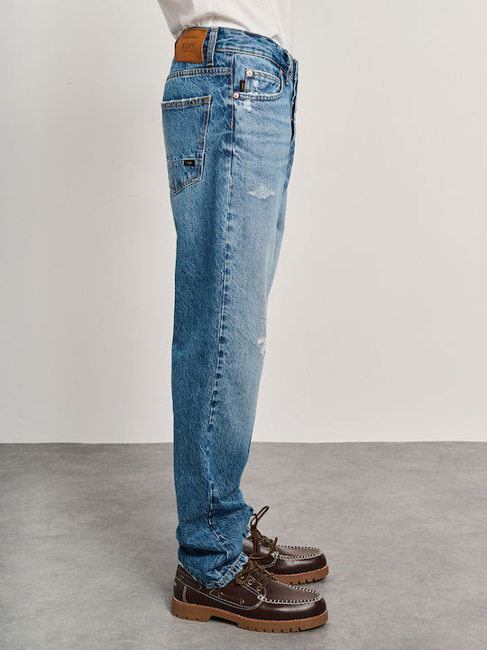 Martin Herren Jeanshose mit Regulär Gerade Anwendung Blau