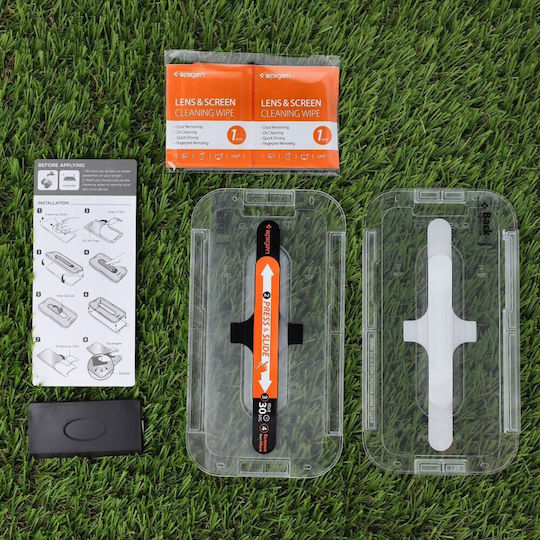 Spigen Glas.tr Ez Fit Privacy 2.5D Privatsphäre Gehärtetes Glas 2Stück (iPhone Air)