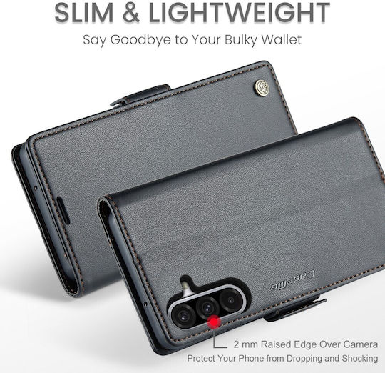 Caseme 023 Luminus Wallet Negru (Galaxy A17)