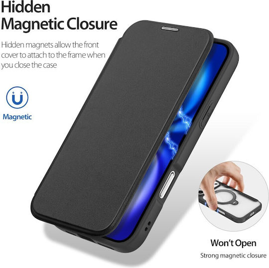 Dux Ducis Skin X Pro Series Book Black (iPhone 17 Pro)