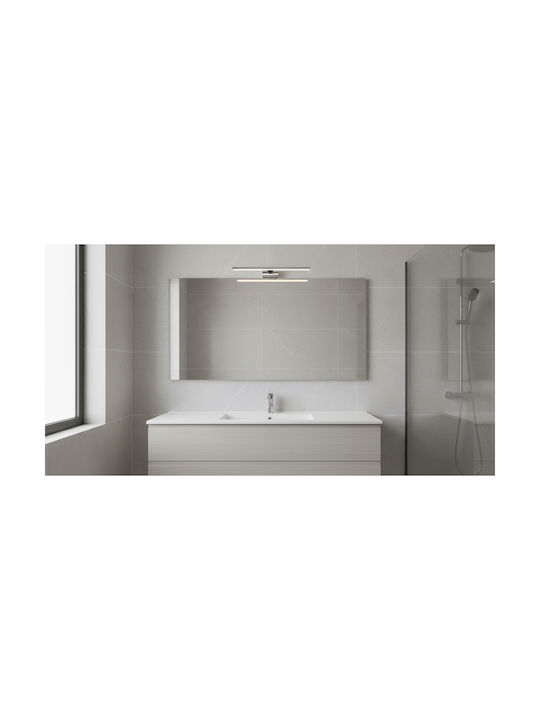 Lucas Φωτιστικό Μπάνιου/Πίνακα LED Ασημί 60x12.5x5.5εκ. Lucas Φωτιστικό Μπάνιου/Πίνακα LED Ασημί 60x12.5x5.5εκ.
