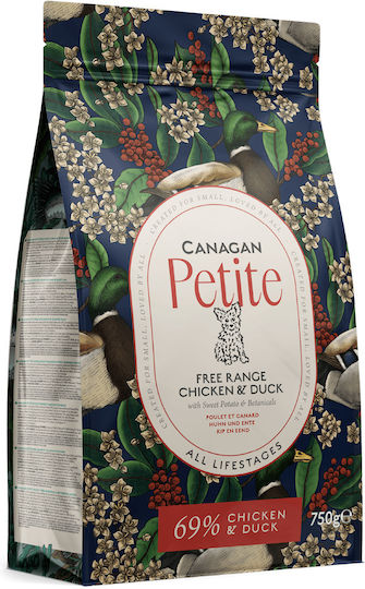 Piccolo Chicken & Duck 0.75kg Trockenfutter für Hunde kleiner Rassen mit Huhn und Ente