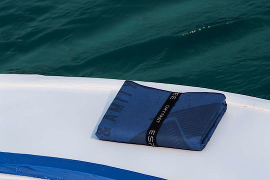 Espree Πετσέτα Microfiber Σώματος 280gr/m² Μπλε 160x80εκ.
