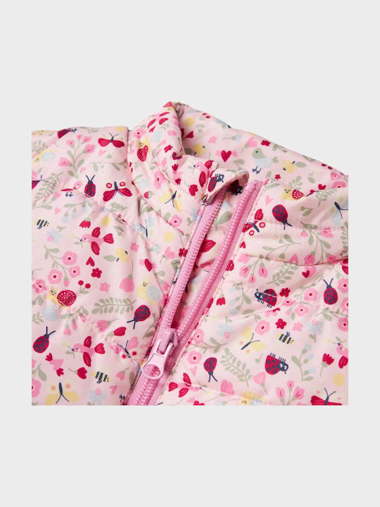 Kids' Casual Jacket Sleeveless Pink