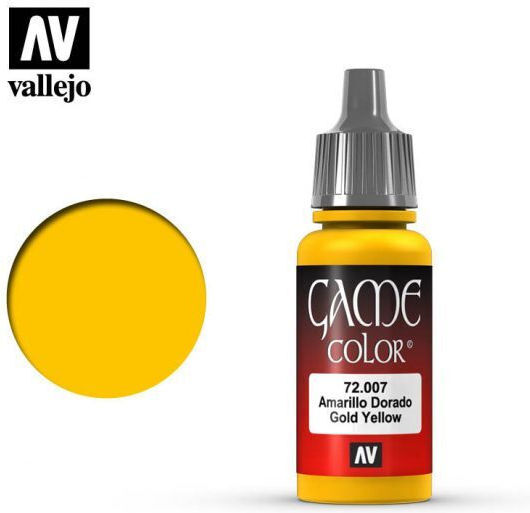 Acrylicos Vallejo Game Modellbau Farbe Gold Yellow 18ml