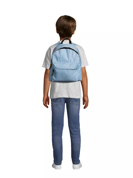 Sol's Rider Sky Blue School Backpack Kindergarten Light Blue 25 x 12 x 30cm