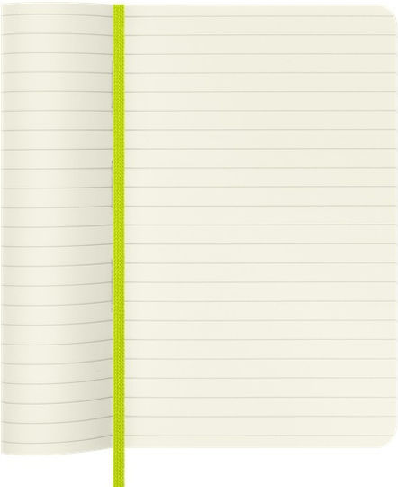 Moleskine Classic Collection Notebook Ruled with Elastic Yellow