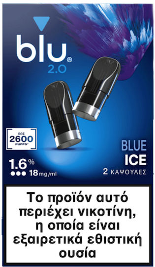 MyBlu Replacement Pod in Blue color 1.9ml 1pcs
