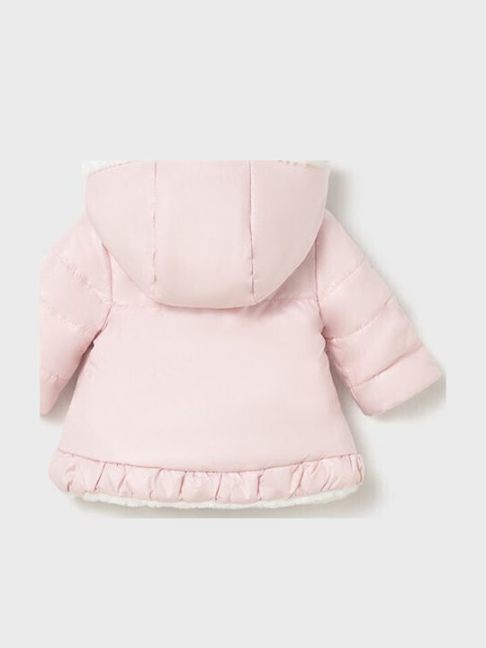 Kids' Casual Jacket with Hood Baby Pink