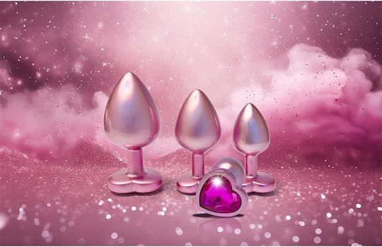 Dream Toys Gleaming Anale Plugs Elektrische Gitarren Rosa 3Stück