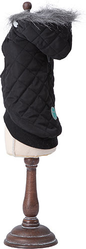 Wofmoda Freedog Lane Coat Black 20cm