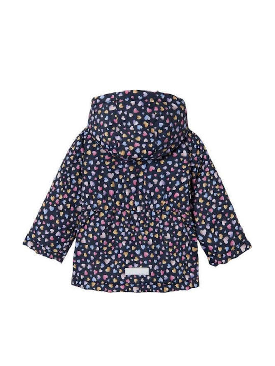 Kids' Casual Jacket Long with Hood Navy