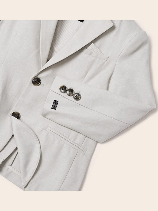 Kids' Blazer Short Beige