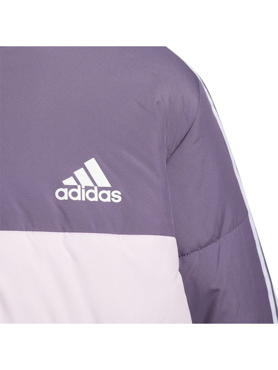 Kids' Sports Jacket Short with Hood Purple