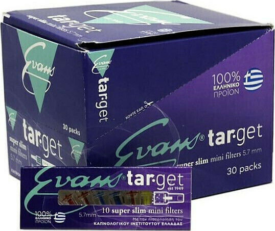 Evans Πίπες Τσιγάρων Super Slim 5.7mm 10τμχ