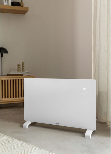 Create Конвектор Подов 2000W с Електронен Термостат и WiFi 78x47см Бял