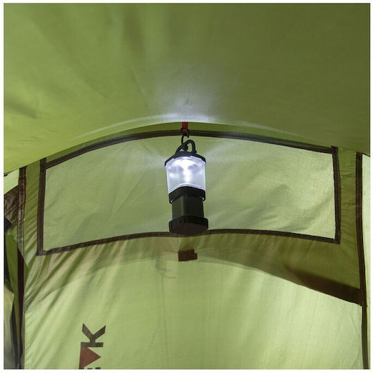 High Peak Σκηνή Camping Τούνελ Ορειβασίας Πράσινη με Διπλό Πανί 4 Εποχών Αδιάβροχη 3000mm 230x120x90εκ.
