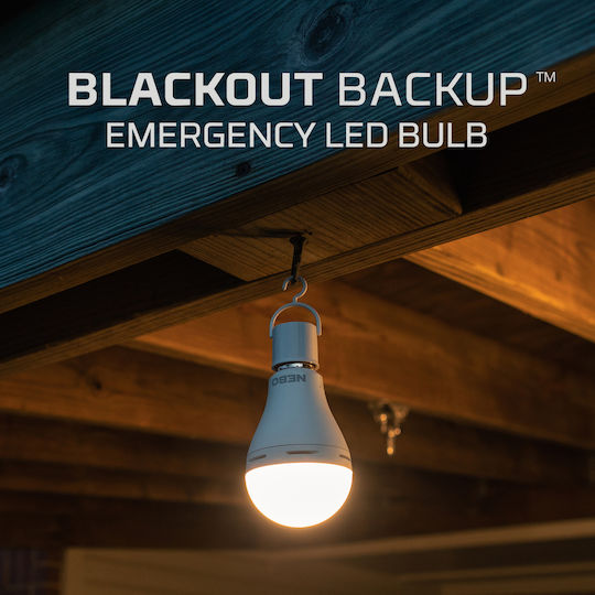 Nebo Λάμπα Led Επαναφορτιζόμενη για Camping με Φακό 850lm 60W