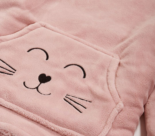 Ποντσο Πολ Miling Cat Nef-nef Home Wear Pink 4-6 Years