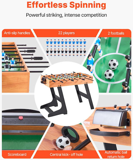 Vevor Football Standing Table L106.5xW60.5xH81cm