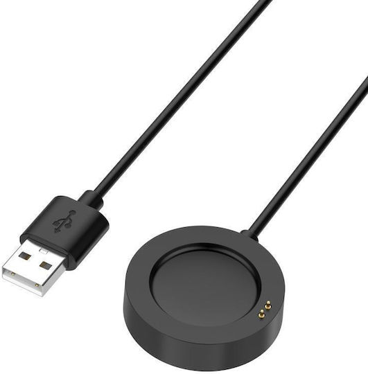 Xiaomi Watch S4 S3 S2 Xdfind Кабел за Зареждане Usb-a Умен Часовник Магнитен Кабел за Зареждане Дължина 1 m Черен