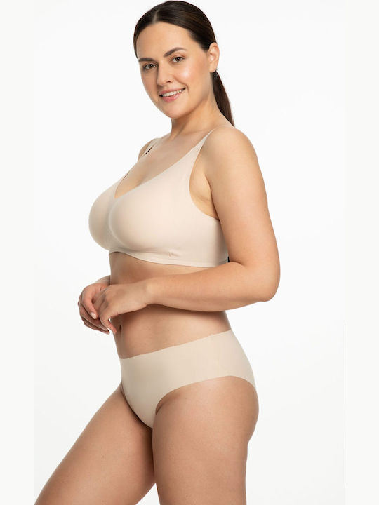 Jelly Bra Komfort Bralette Beigen Jelly Bra Komfort Bralette Beigen