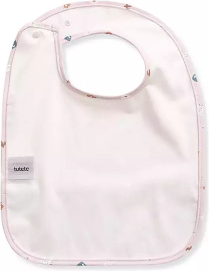 Tutete Waterproof Bib Fabric with Button & Pocket Geometric Nature