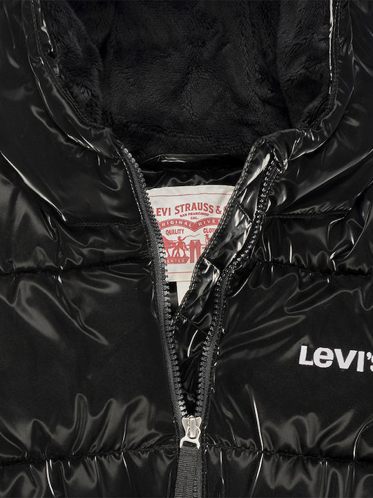 Kids' Quilted Jacket Shiny