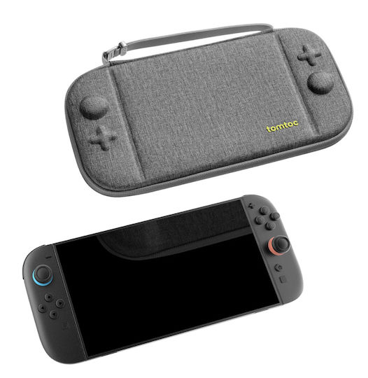 tomtoc Θήκη Μεταφοράς για Κονσόλα Switch 2 Γκρι