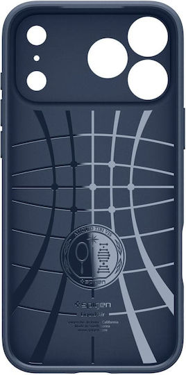 Spigen Liquid Air Back Cover Silicone Navy Blue (iPhone 17 Pro)