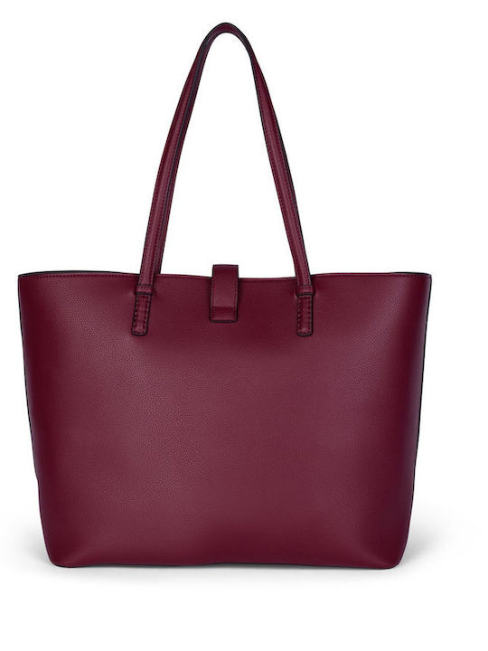 Damentasche Shopper Burgundisch