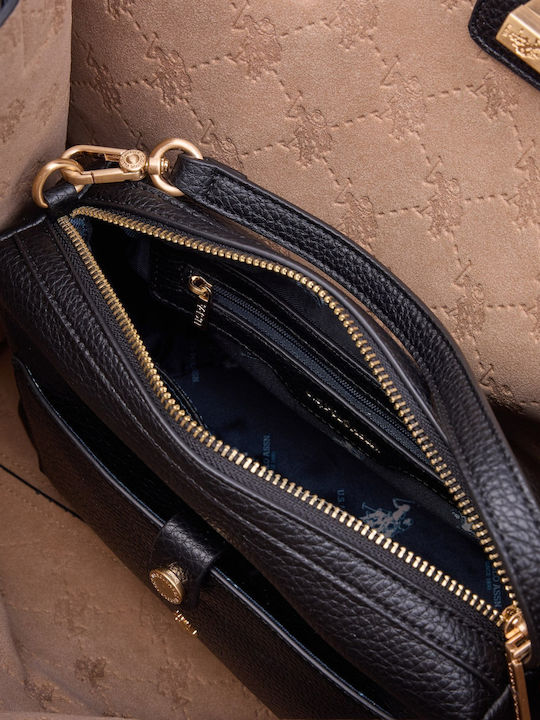 Women's Bag Shopper Shoulder Black