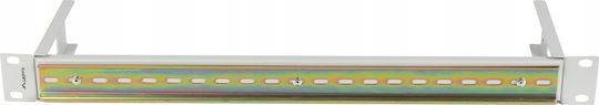 Din Montagerail Ts-35 1u 19 Zoll Ak-1801-s Grau