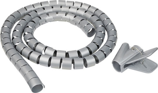 Organizator Cabluri Schwaiger Spiral 28mm 1,5 M Negru