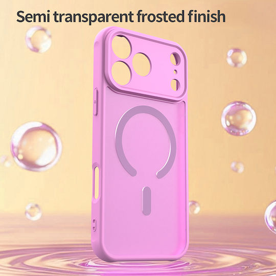 Techsuit Halofrost Ii Umschlag Rückseite Kunststoff Rosa (iPhone 17 Pro)