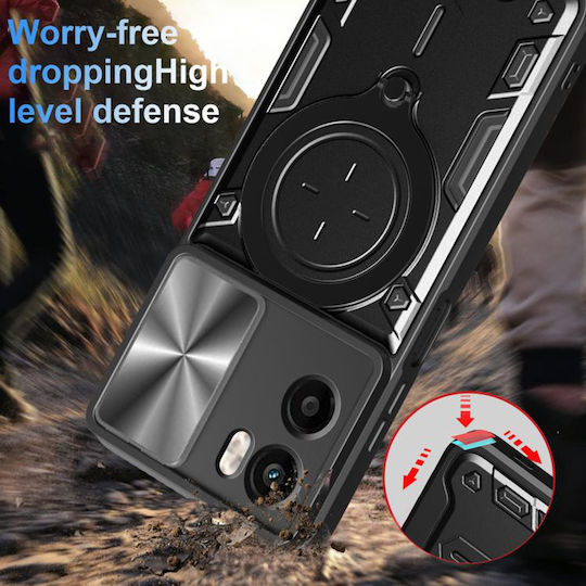 Techsuit Camguard Pro Back Cover Σιλικόνης Κόκκινο (Moto G05 / E15)