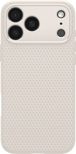 Spigen Liquid Air Back Cover Silicone Natural Titanium (iPhone 17 Pro Max)
