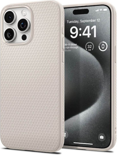 Spigen Liquid Air Back Cover Silicone Natural Titanium (iPhone 17 Pro Max)