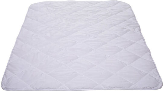 Alcam Pilotă Single cu Umplutură Microfiber 140x200cm Blanche 350 g/mp²Gsm