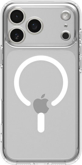 Spigen Ultra Hybrid Mag Back Cover Plastic 2mm Clear White (iPhone 17 Pro)