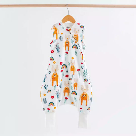abo Winter Sleeping Bag with Feet 2.5 Tog Rainbow