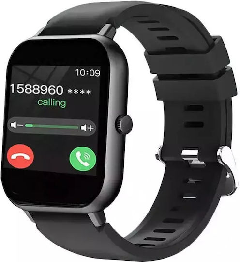 Verk Group ZL54CJ Smartwatch με Παλμογράφο (Μαύρο)